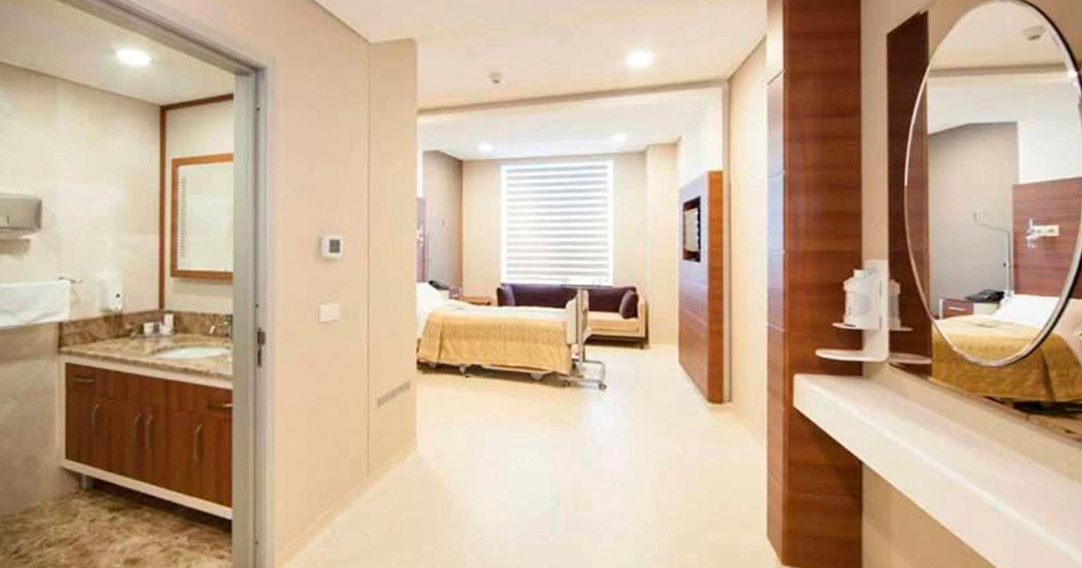 quarto hospital istambul